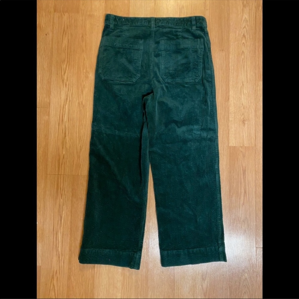 NWOT Madewell Slim Emmett Wide Leg Corduroy Pants - Picture 6 of 7